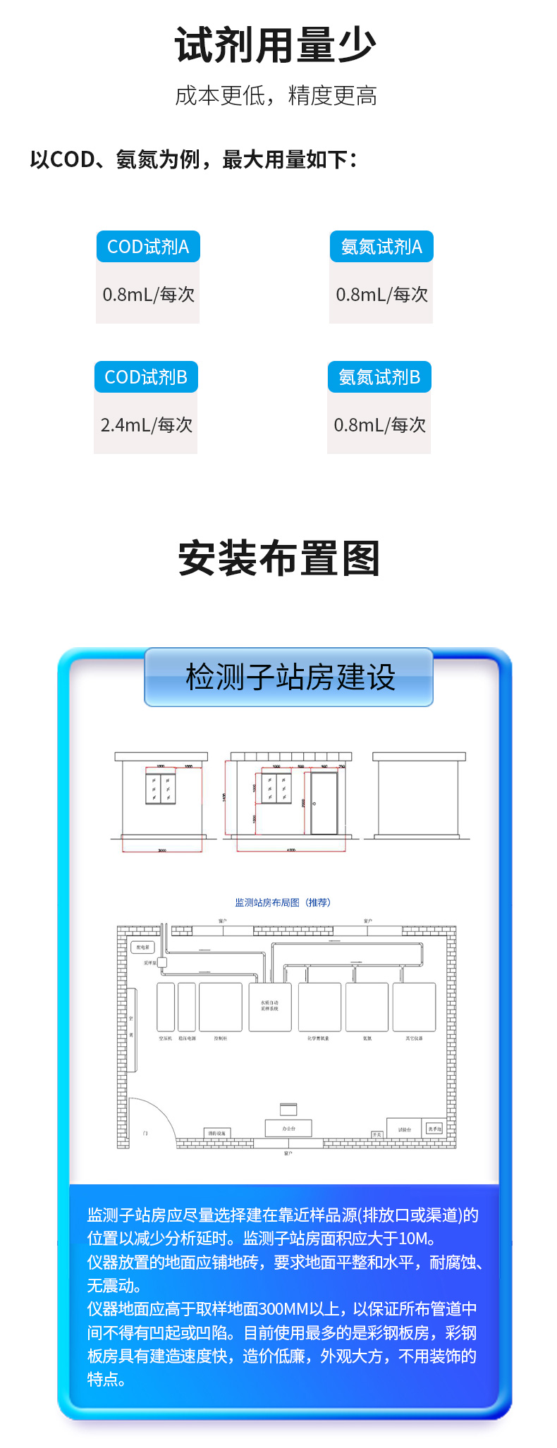 COD在線水質分析儀安裝示意圖